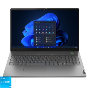 Laptop Lenovo ThinkBook 15 G4 IAP, Intel Core i3-1215U, 15.6 FHD, 8GB DDR4, 256GB SSD, Windows 11 pro Educational, Mineral Gray