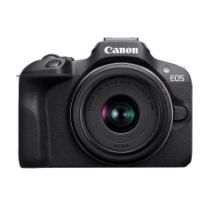 Aparat foto Mirrorless Canon EOS R100 + obiectiv RF-S 18-45mm f/4.5-6.3 IS STM