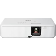 Videoproiector EPSON CO-FH02, 3000 lumeni, FHD 1920 x 1080, Android TV, alb