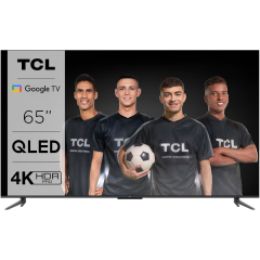 Televizor TCL QLED 65C645, 164 cm, Smart Google TV, 4K Ultra HD