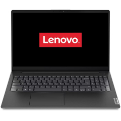 Laptop Lenovo V15 G3 IAP cu procesor Intel® Core™ i3-1215U pana la 4.40 GHz, 15.6", Full HD, 8GB, 256GB SSD, Intel UHD Graphics, No OS, Black
