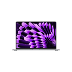 Laptop Apple MacBook Air 15" cu procesor Apple M2, 8 nuclee CPU si 10 nuclee GPU, 8GB, 256GB SSD, Space Grey