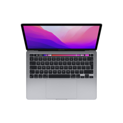 Laptop Apple MacBook Pro 13-inch, cu procesor Apple M2, 8 nuclee CPU si 10 nuclee GPU, 8 GB, 512GB SSD, Space Grey