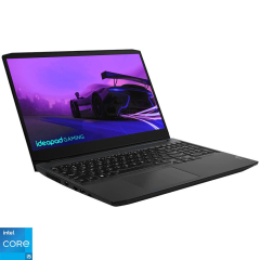 Lenovo IdeaPad 3 15IHU6 Gaming Laptop with Intel® Core™ i5-11320H processor up to 4.50 GHz, Tiger Lake, 15.6", Full HD, IPS, 8GB, 512GB SSD, NVIDIA GeForce GTX 1650 4GB, No OS, Shadow Black