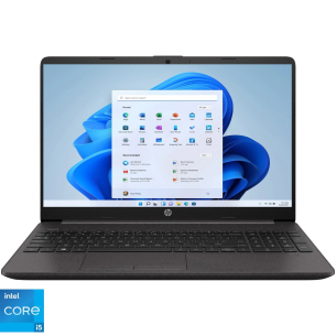 Laptop HP 250 G9 cu procesor Intel® Core™ i5-1235U pana la 4.40 GHz, 15.6", Full HD, 16GB DDR4, 512GB SSD, Intel® Iris® Xe Graphics, Dark Ash Silver