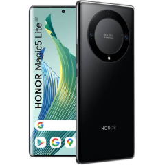 Honor Magic 5 Lite mobile phone, Dual SIM, 6.67" Amoled Display, 120 Hz, 8GB RAM, 256GB, 5G, Midnight Black