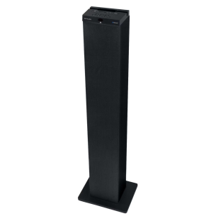 Audio Tower System Muse M-1250 BT 2.1, Bluetooth, 60W, Card Reader, Wood, Black