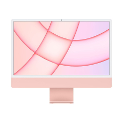 Sistem Desktop PC iMac 24" cu procesor Apple M1, 24", Retina 4.5K, 8GB, 256GB SSD, 8-core GPU, Pink