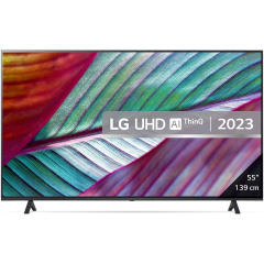 Televizor LG LED 55UR78003LK, 139 cm, Smart, 4K Ultra HD, Clasa G (Model 2023)