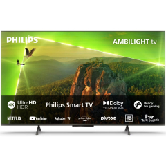 Philips AMBILIGHT tv LED 43PUS8118, 108 cm, Smart TV, 4K Ultra HD, Class F (Model 2023)