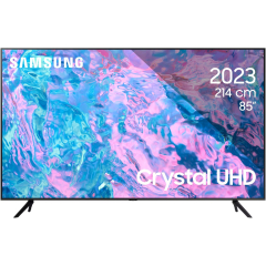TV SAMSUNG LED 85CU7172, 214 cm, Smart, 4K Ultra HD, Class F