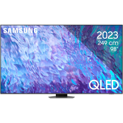 Samsung QLED 98Q80C TV, 249 cm, Smart, 4K Ultra HD, 100 Hz, Class F